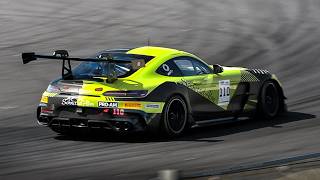 Mercedes-AMG GT2 in action at Monza Circuit: Start Up, Accelerations & Exhaust Sound