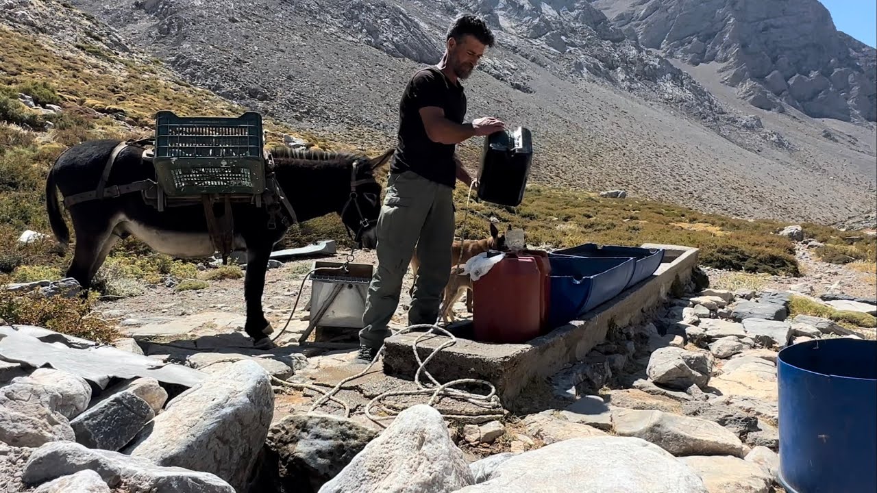 Στα μονοπάτια του βοσκού: νερό για το μιτάτο 