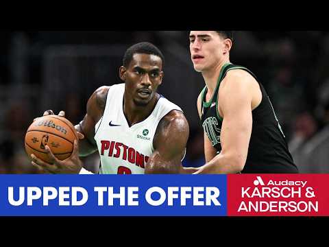 Pistons Increase Their Offer To Jalen Duren | Karsch and Anderson