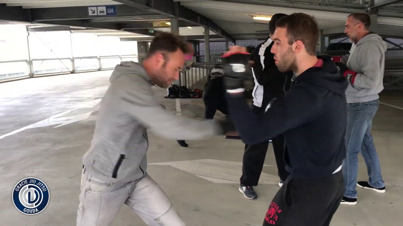 Gracie Jiu Jitsu Gouda self defense outdoor training jun19 YouTube