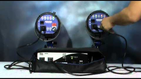 Tronix Explorer Mini 115V/60Hz Model test with 2 Hensel Integra Pro 500 Plus