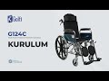 Golfi-4C G124C Multi-Fonksiyonel Pediatrik Tekerlekli Sandalye Kurulum