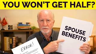 BIGGEST MISTAKES Spouse Benefits | Don't Make These