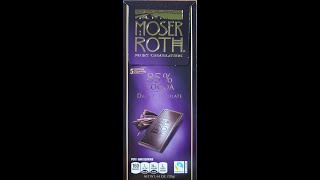 Moser Roth Privat Chocolatiers 85% Dark Chocolate Review