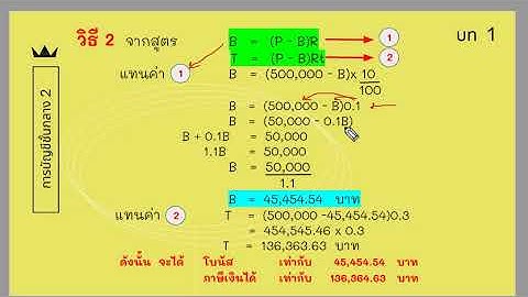 การคำนวณโบนัสพนักงาน ทั้ง 4 วิธี