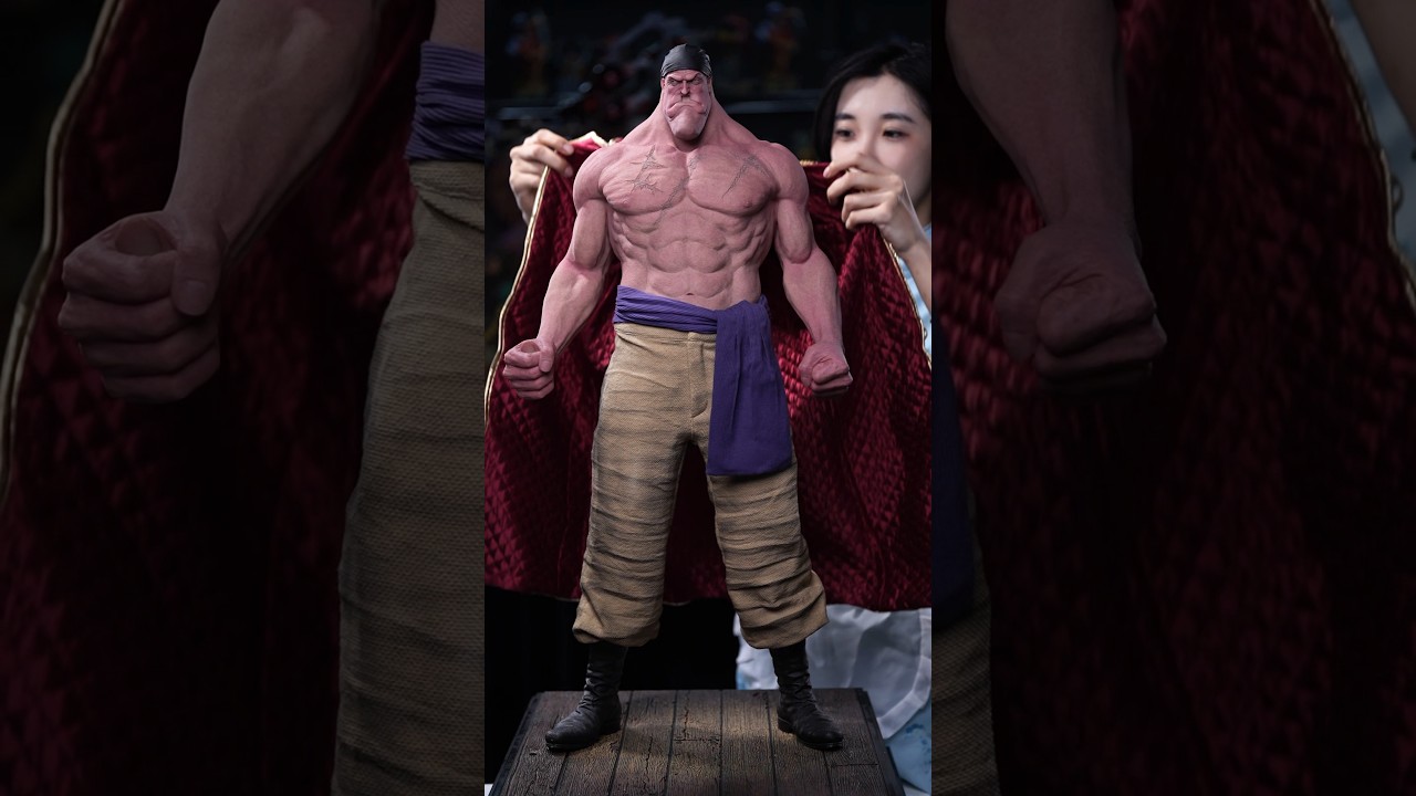 Hyper Realistic Whitebeard Statue One Piece 🏴‍☠️🔥🔥🔥 JND STUDIOS 