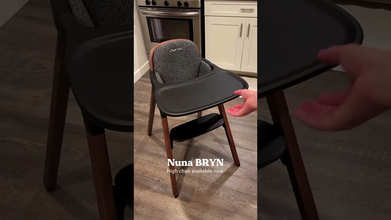Nuna BRYN high chair is so cute and stylish! 