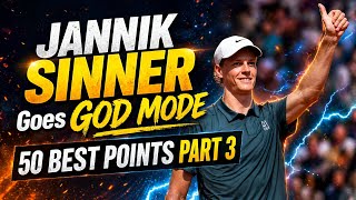 50 Best Points of JANNIK SINNER (Part 3) 🤯 | ATP 🎾