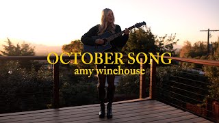 October Song - Amy Winehouse Angie Petty Cover