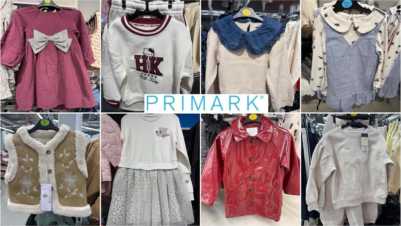 Primark kids girls clothes new collection / September 2025