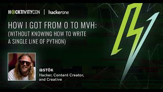 h@cktivitycon 2020: How I got from 0 to MVH (without knowing how to write a single line of python) screenshot 5