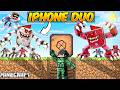 We Created BUNKER to Survive iPhone DUO in Minecraft!