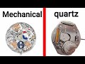 أهم خمس اختلافات بين الساعات الميكانيكية و الكوارتز differences between(mechanical & quartz)watches