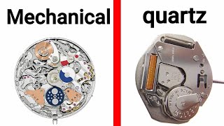 أهم خمس اختلافات بين الساعات الميكانيكية و الكوارتز differences between(mechanical & quartz)watches