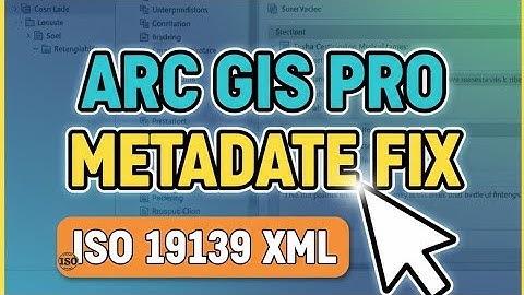 ArcGIS Pro || Exploring and Importing Metadata in ArcGIS Pro
