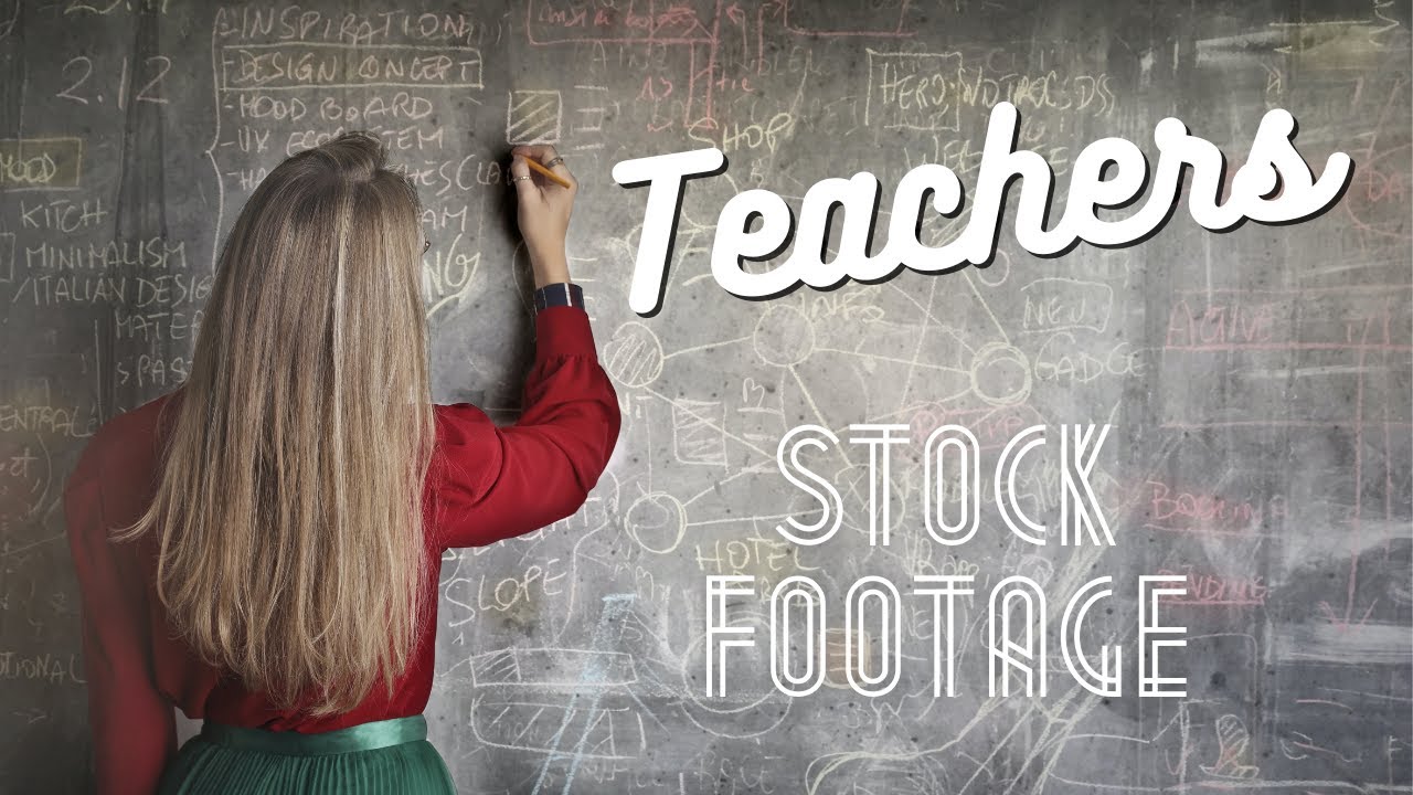 Teachers - Royalty Free Stock B Roll Video Footage
