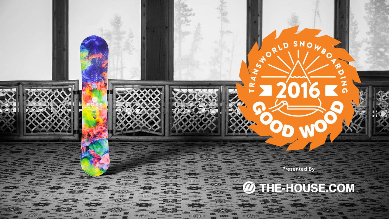 Best Women's Park Snowboards : Roxy Banana Smoothie : 2015-2016 Good Wood Board Test