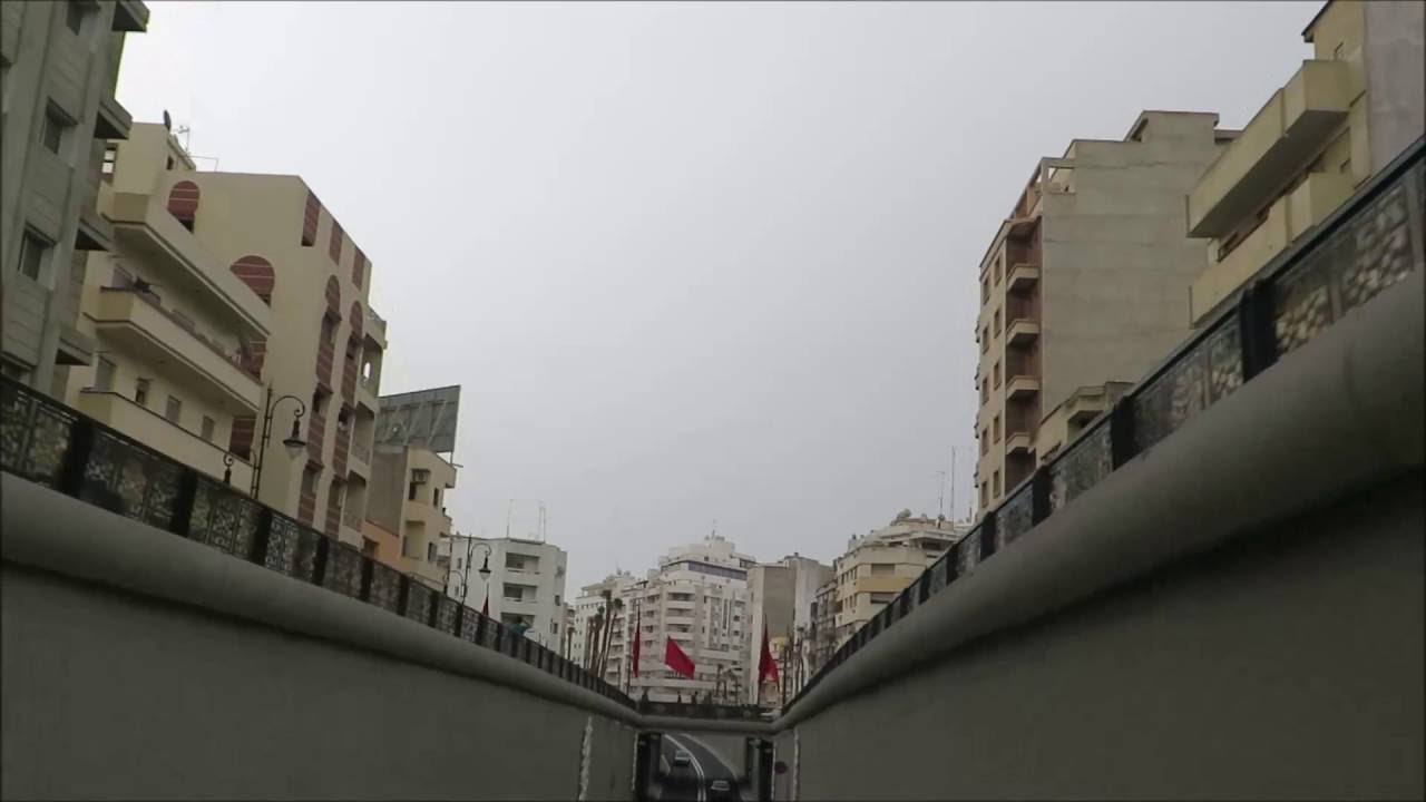 قنطرة كاستيا شارع مولا ي يوسف ومحمد بن عبد الله طنجة 26 06 2016  morocco tangier