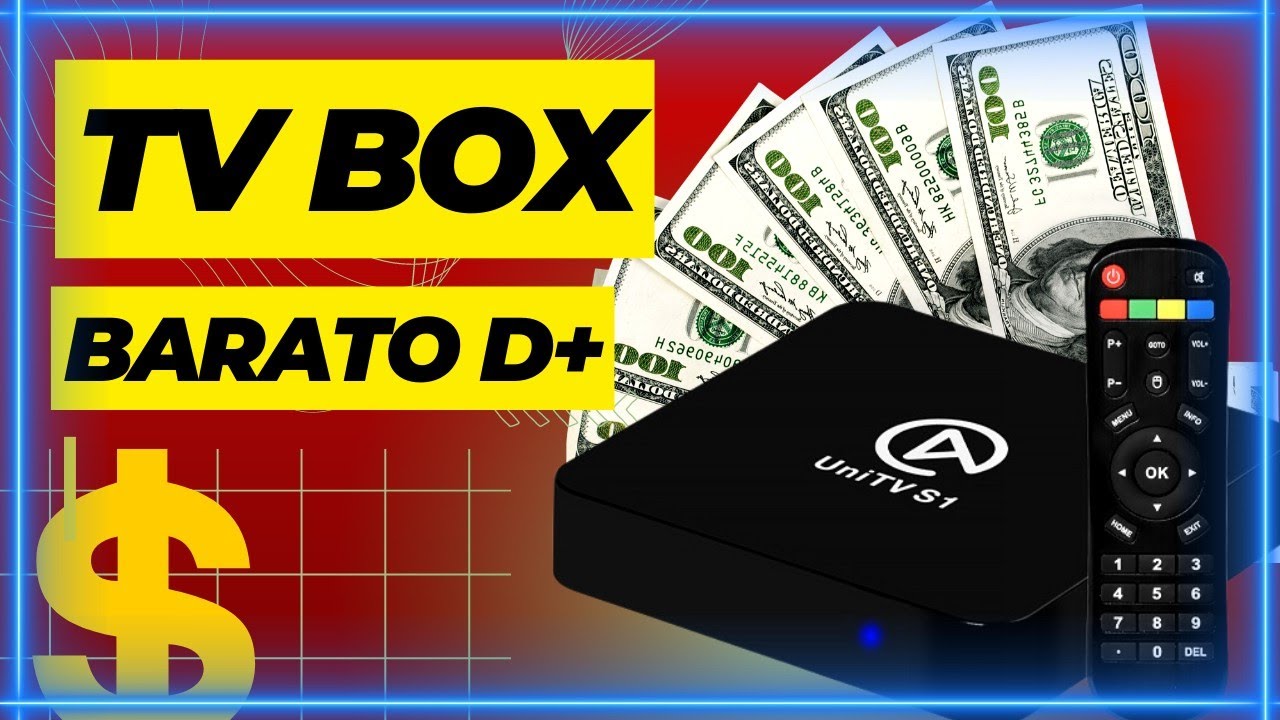 TV BOX BARATO D+ QUAL MELHOR TV BOX 2023 ? CONFIRA UNITV S1