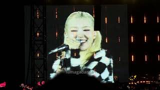 Blackpink Rosé - Two Years At Deadline World Tour In Milan 08/06/2025. Resimi