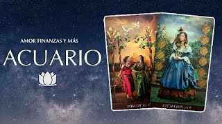 🔮ACUARIO♒ A CORAZÓN ABIERTO SE DA ALGO PENDIENTE / ENTRE DOS AGUAS  ❤️HORÓSCOPO AMOR Y MÁS