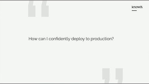 Deploy microservices confidently using Consumer Driven Contracts - Henrik Stene