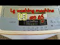 Lg turbo drum washing machine LE error Telugu ||#washingmachinerepair #repair