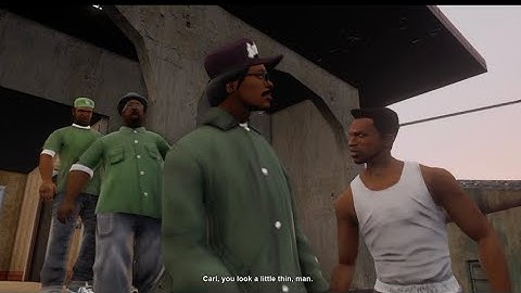 GTA SAN ANDREAS DEFINITIVE EDITION | PART 5|DRIVE THRU