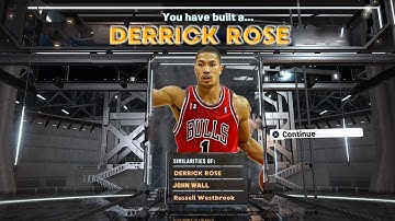 I FOUND THE DERRICK ROSE BUILD OF 2K20 I WILL BE A UNGUARDABLE ISO GOD