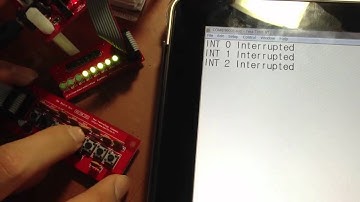 ATmega 128 실습 인터럽트 3