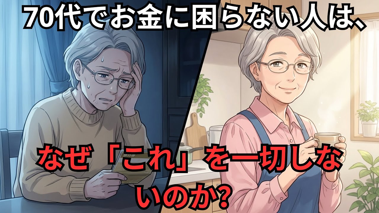 70代でお金に困らない人は、なぜ「これ」を一切しないのか？