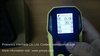 PONPE 320 SERIES / PONPE INSTRUMENTS Unpack and basic using guide