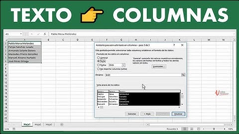 COMO SEPARAR EL TEXTO EN COLUMNAS EN EXCEL EN 2025 ✅ Tutorial Microsoft Excel en Español