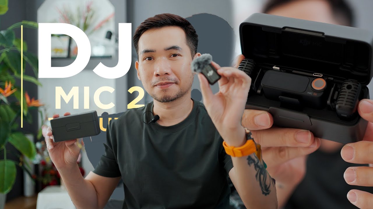Review DJI MIC 2 - Micro không dây có nhiều tính năng nhất thế giới | TP STUDIO 