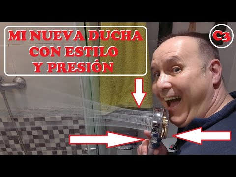 Potencia tu ducha con alcachofa de alta presión: ¡un baño relajante garantizado!