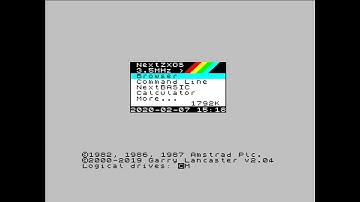 ZX Spectrum Next - Date and Time