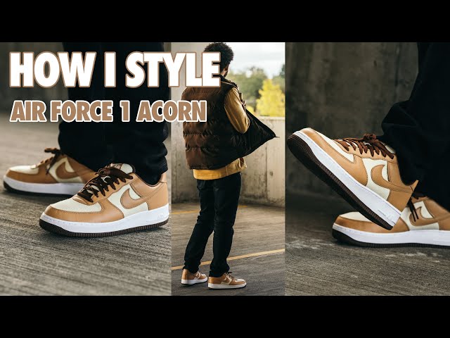 How I Style Air Force 1 Acorn - Review, On Feet, Outfit (2022