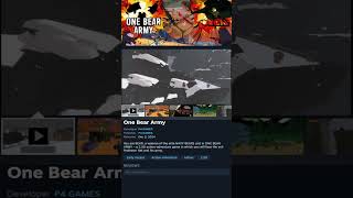One Bear Army New or Trending Game