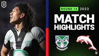 NRL 2023 | New Zealand Warriors v Dolphins | Match Highlights