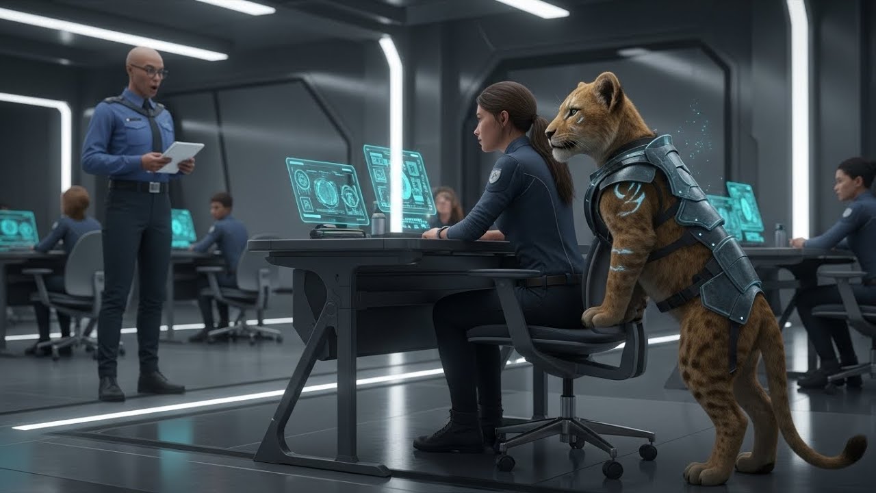 A Predator Cub Took the Seat Beside the Human Girl—The Teacher Nodded And Froze