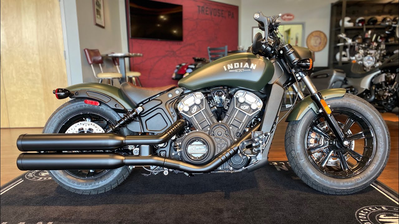 2023 Indian Scout Bobber Sagebrush Smoke YouTube