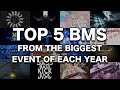 Top 5 bms songs  from the biggest event of each year up to 2019 bof bofu g2r etc