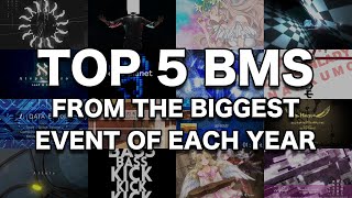 TOP 5 BMS SONGS - FROM THE BIGGEST EVENT OF EACH YEAR UP TO 2019 (BOF, BOFU, G2R etc)