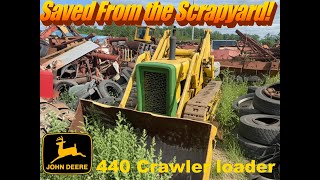 From Scrapyard to Survivor: Will This John Deere Diesel Crawler Loader Run Again