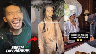 WADUH! NGAKAK, JKW DIJADIKAN ICON HOROR DAN MENYERAMKAN OLEH NETIZEN DIRUMAH HANTU 🤣