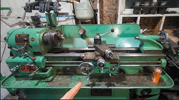 Clausing Colchester power-feed repair. Lathe Troubleshooting, Maintenance, Custom Parts. 13"x36"