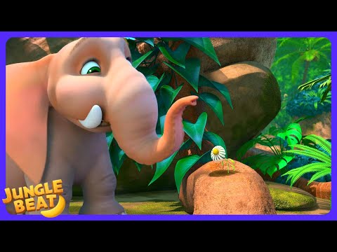 Jungle Beat - Elephant vs Greedy Bee! 🐝 | Kids Cartoons | WildBrain Action Arena