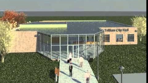 exterior flyby Revit