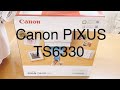 Canon PIXUS TS6330 開封→セットアップ