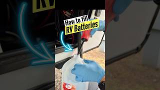 How to Add Water to RV Batteries